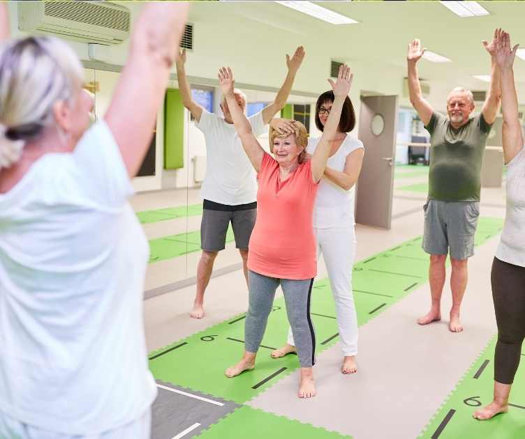 senior fitness chair exercises