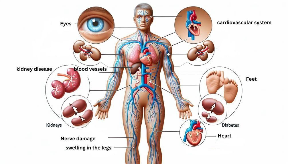 Effects of Diabetes on the Body